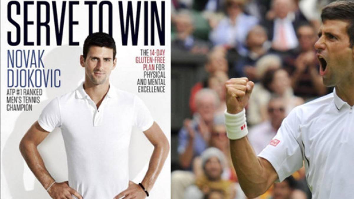 Novak Djokovic publica libro con consejos nutricionales