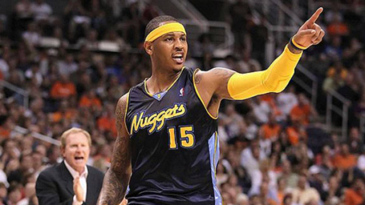 Carmelo Anthony está venta