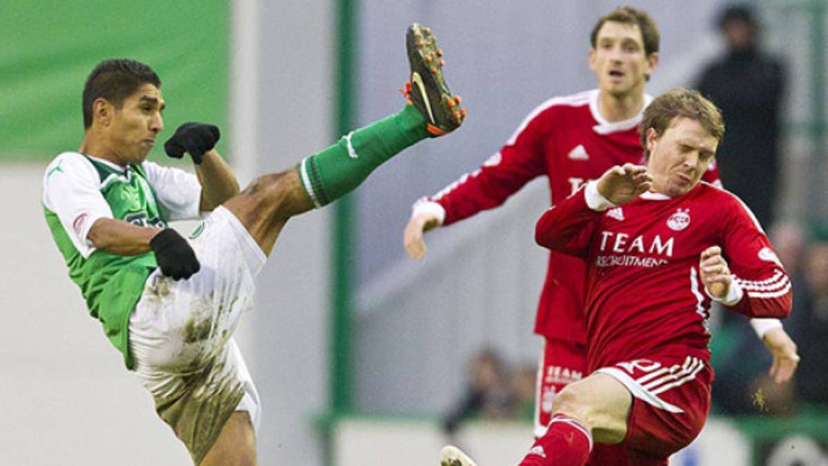Jorge Claros, el único catracho que jugó todo el partido en su club
