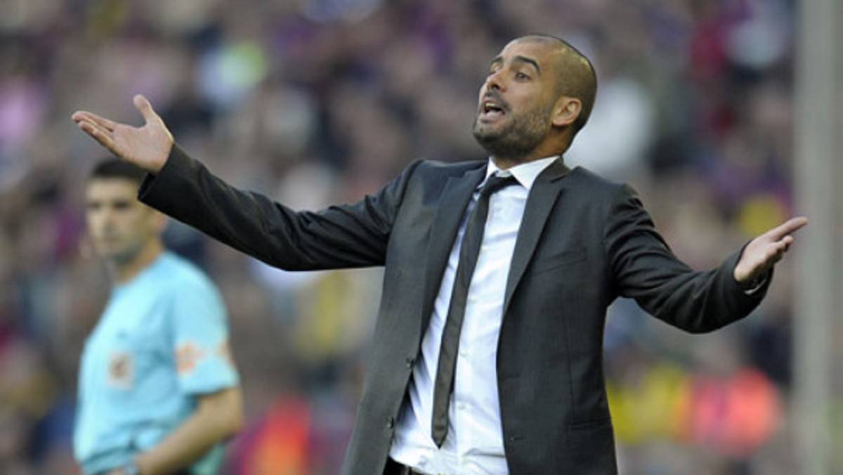 Pep admitió que necesita un medio centro