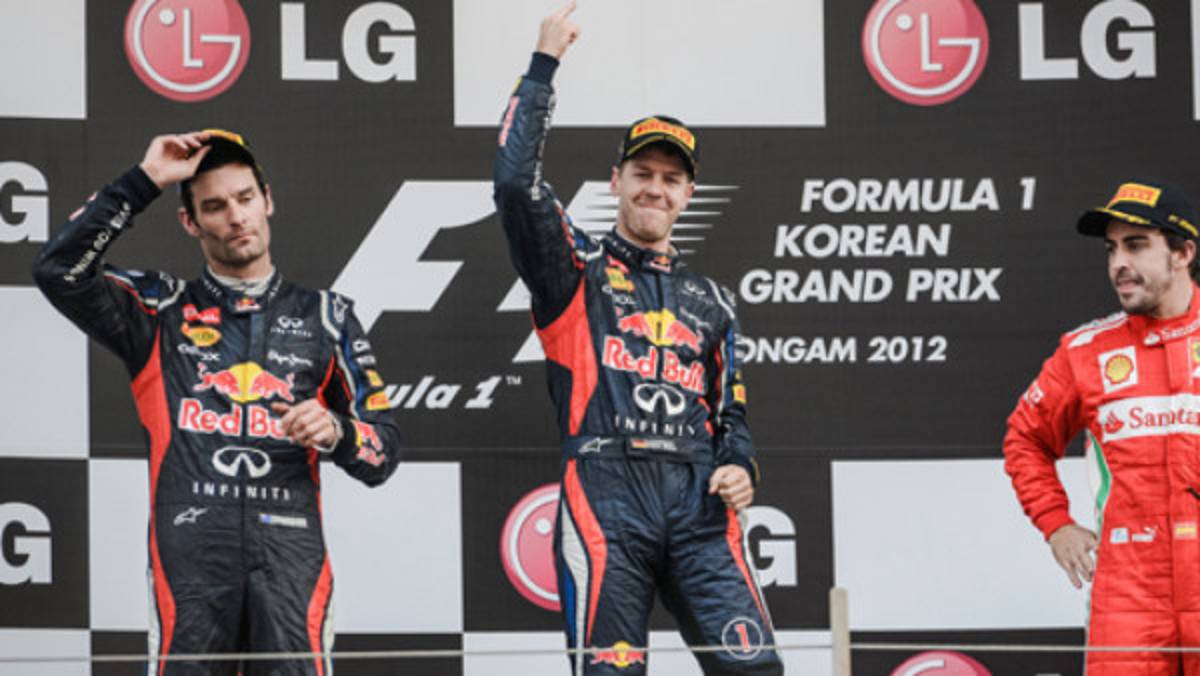 Vettel gana en Corea y es el nuevo líder de la Fórmula Uno