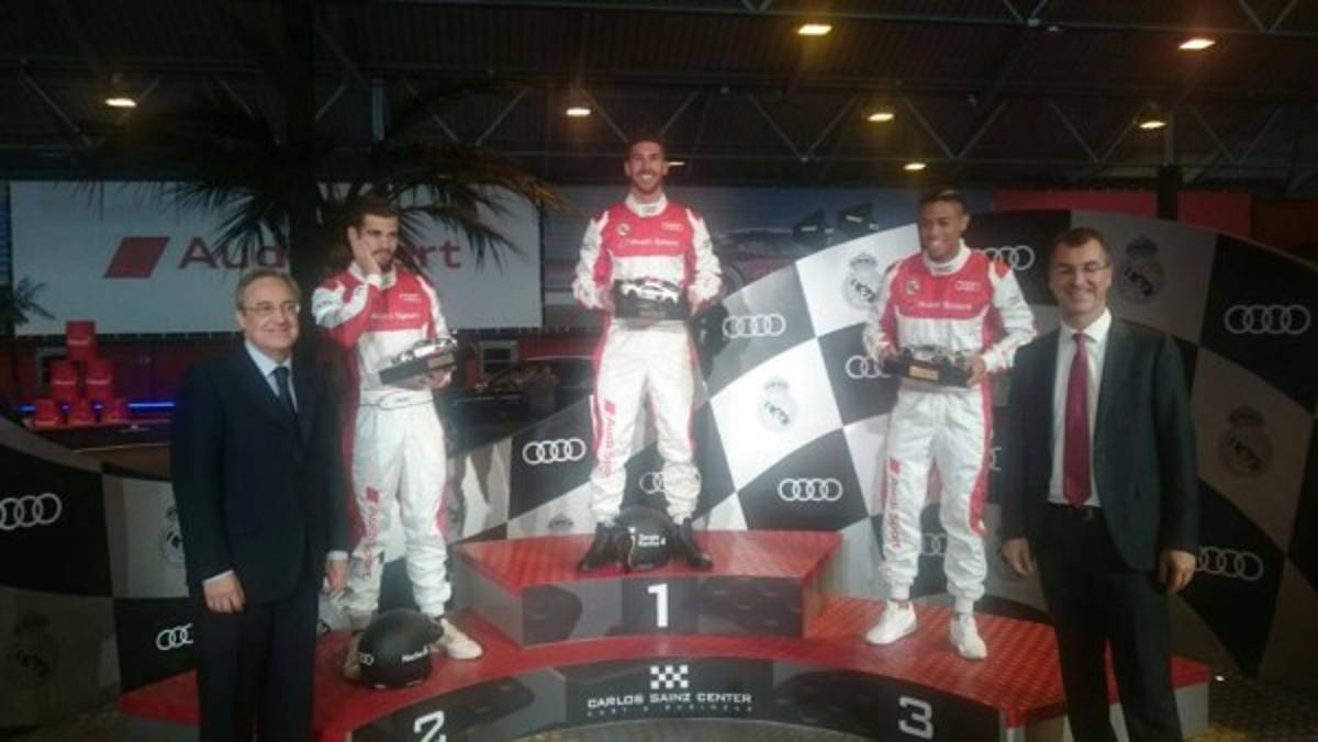 Fotos: Los espectaculares Audis que recibieron los jugadores del Real Madrid