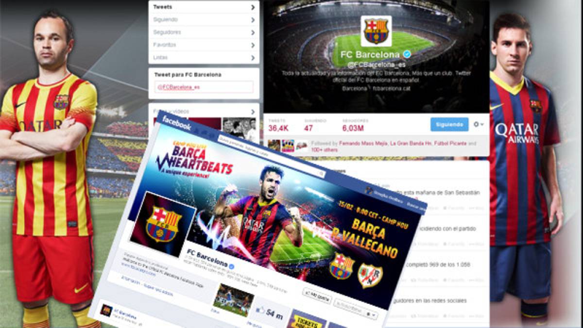 Barcelona supera los 100 millones de seguidores en las redes sociales