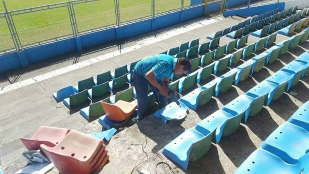 El estadio Morazán recibe 'mimos' de cara al juego Honduras-Costa Rica