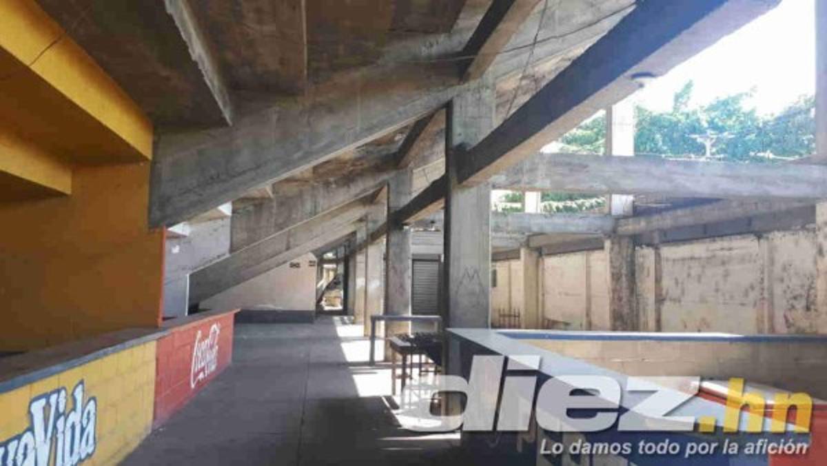EN FOTOS: Así de descuidado se encuentra el estadio Ceibeño