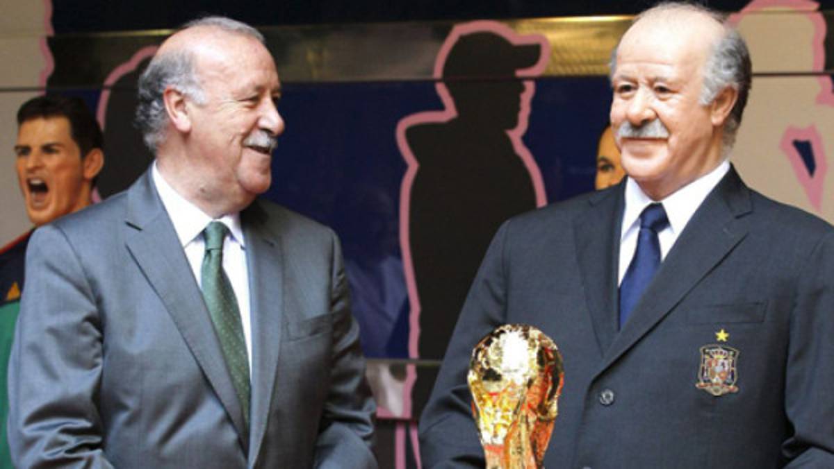 Vicente Del Bosque ya tiene su figura de cera en Madrid