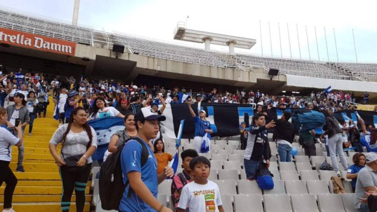 Hondureños en Barcelona: De la ilusión a la frustración por ver a la selección de Honduras