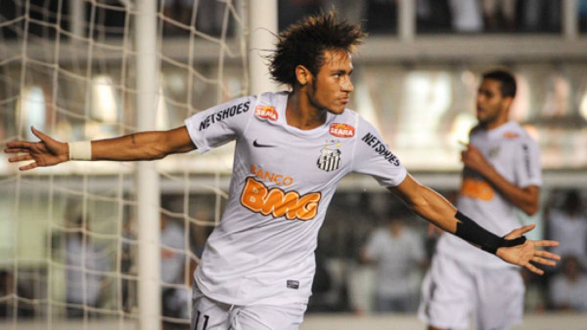 Neymar y Santos aplastaron al Bolivar en la Copa Libertadores