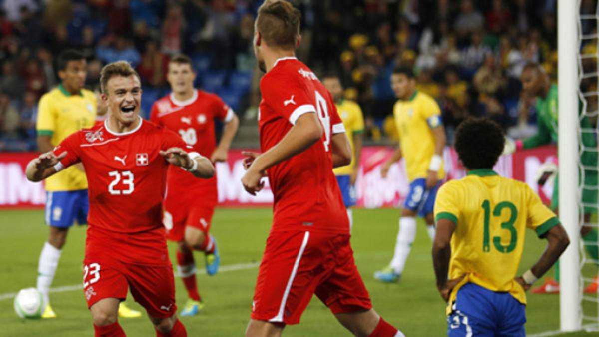 Brasil se estrella con Suiza en amistoso