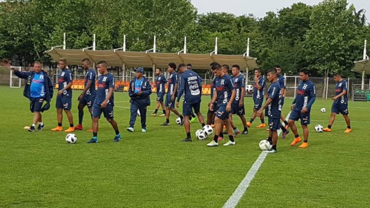 Las imágenes de la Selección de Honduras en Corea del Sur.