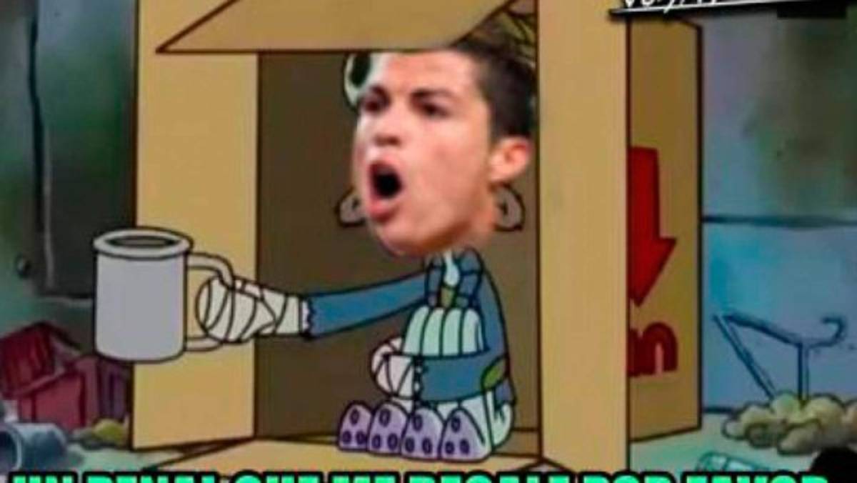 Cristiano Ronaldo anunció que no volverá al Real Madrid y los memes destrozan a Edu Aguirre