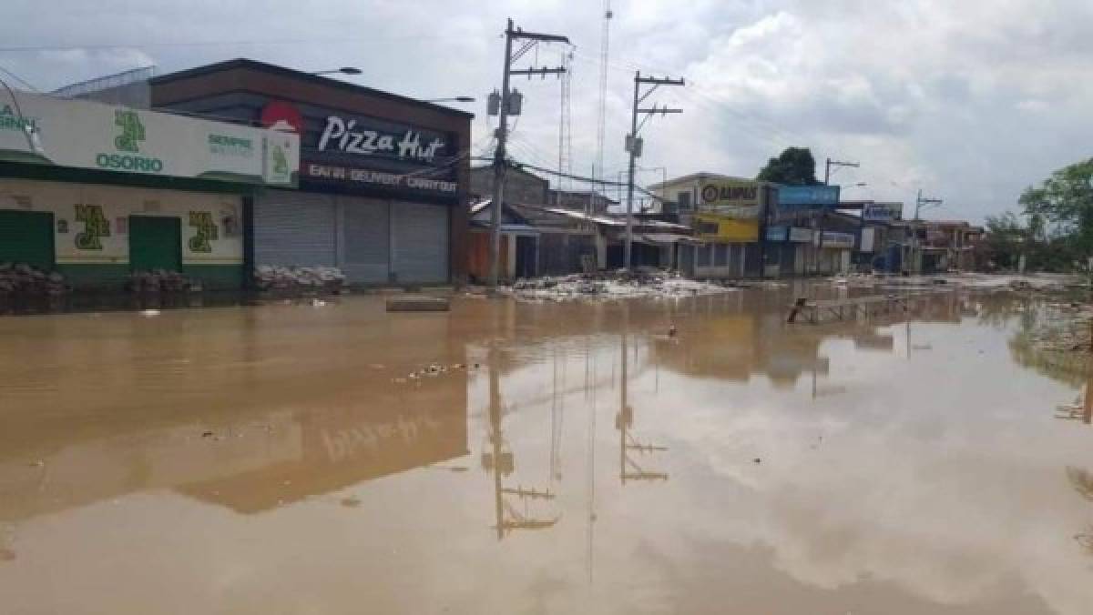 Destrucción y llanto: el calvario que se vive en La Lima tras las fuertes lluvias que dejó Eta e Iota