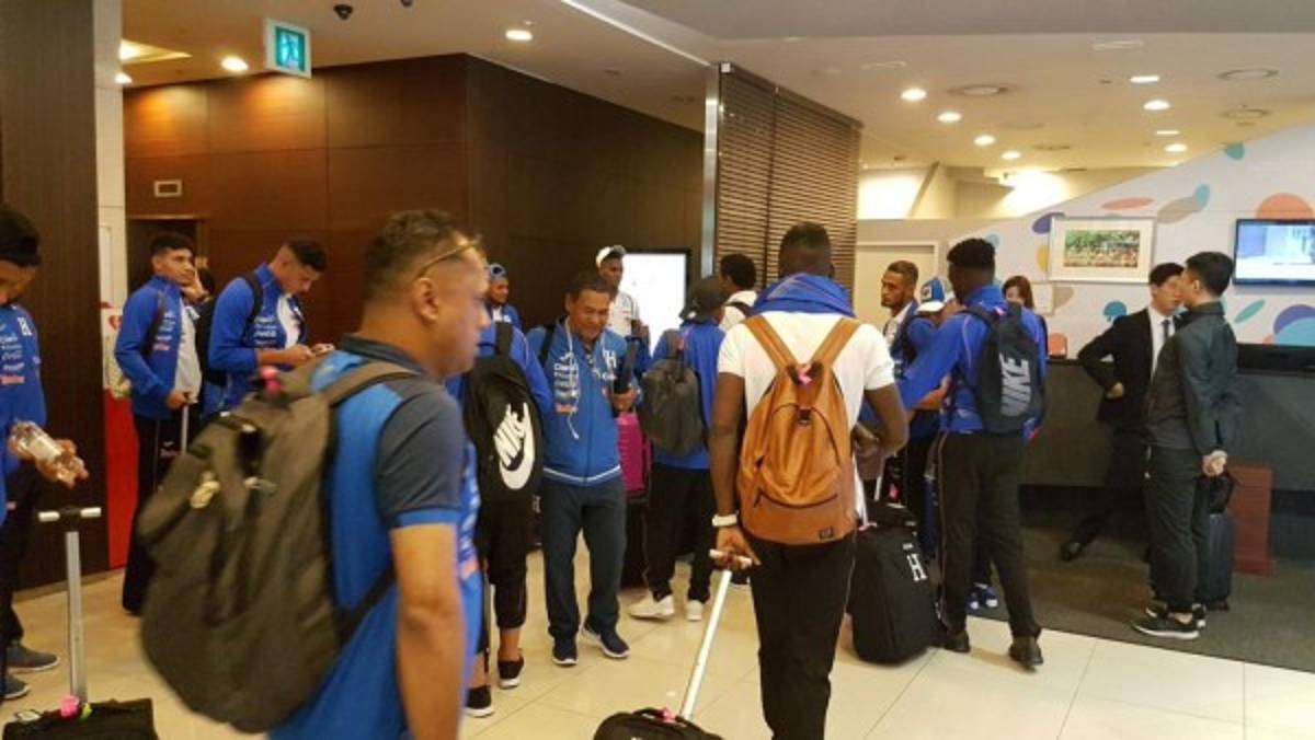 Las imágenes de la Selección de Honduras en Corea del Sur.