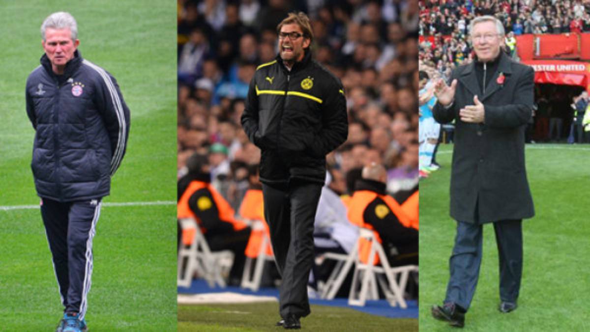 Ferguson, Heynckes y Klopp candidatos a mejor entrenador de 2013