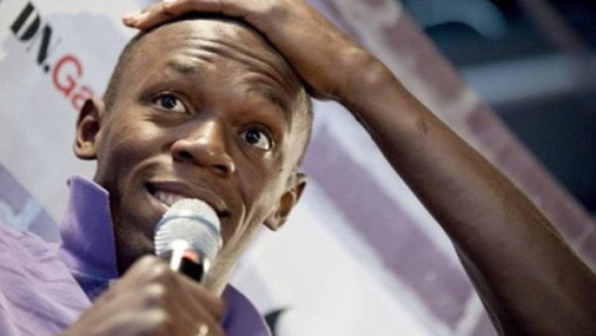 Usain Bolt quiere ser futbolista