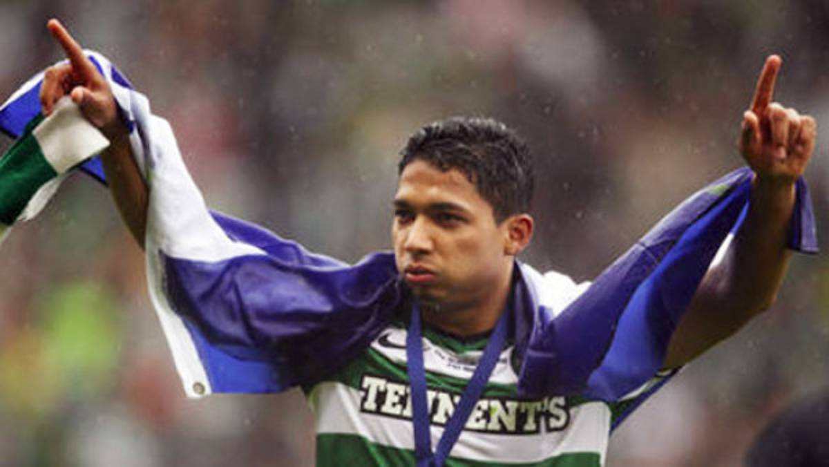 Emilio Izaguirre se volvió centenario en Escocia