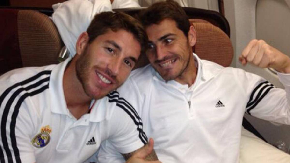 Sergio Ramos bromea con Casillas: 'Alguno me quiere matar hoy”