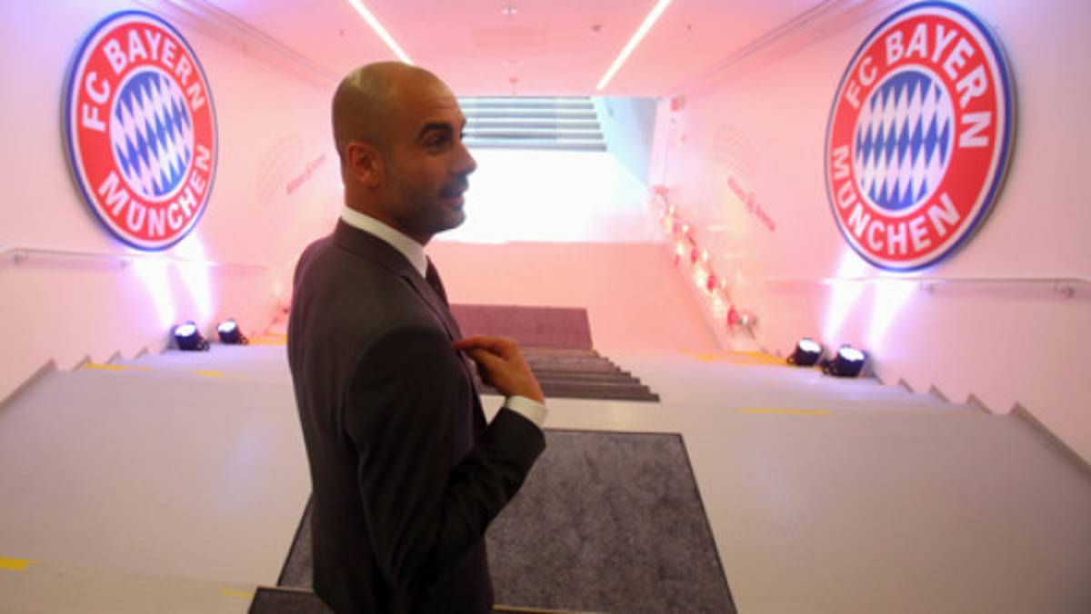 25 mil aficionados esperan en primer entrenamiento de Guardiola