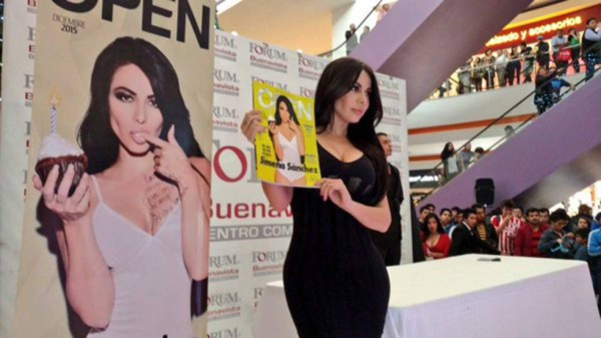 Así despide el 2015 la sexy Jimena Sánchez, la diosa de la TV de México
