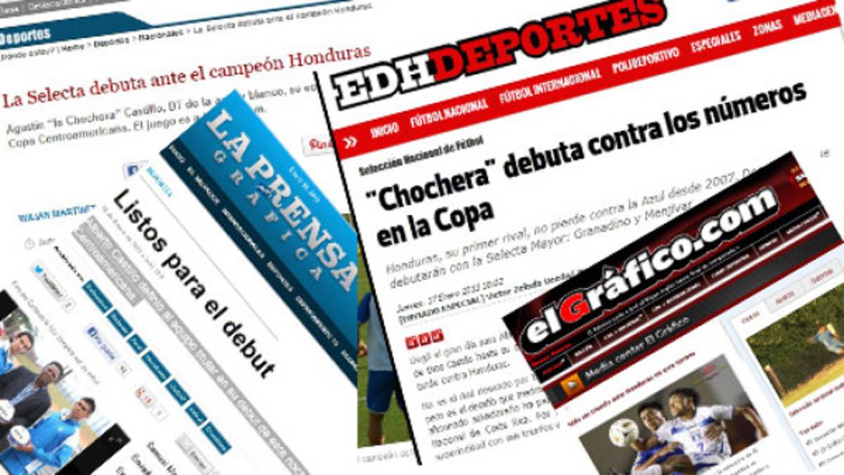 Prensa salvadoreña optimista con el debut ante Honduras