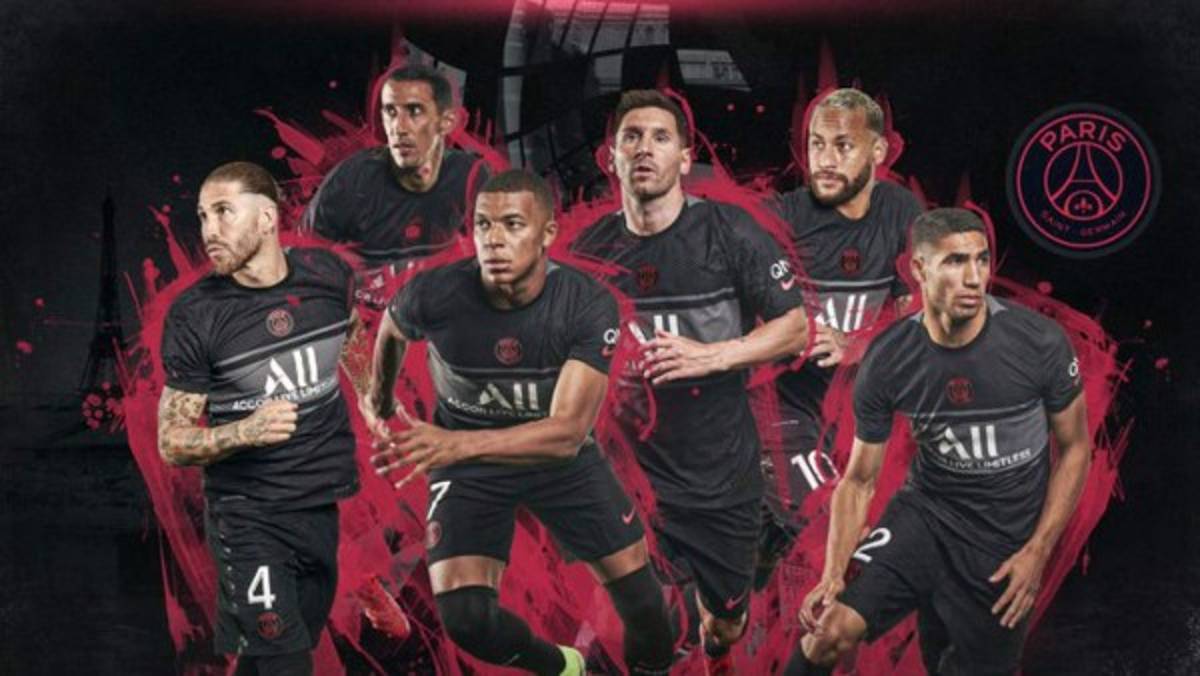 Diferente estilo de dorsal y Messi es protagonista: la nueva y hermosa camisa del PSG   