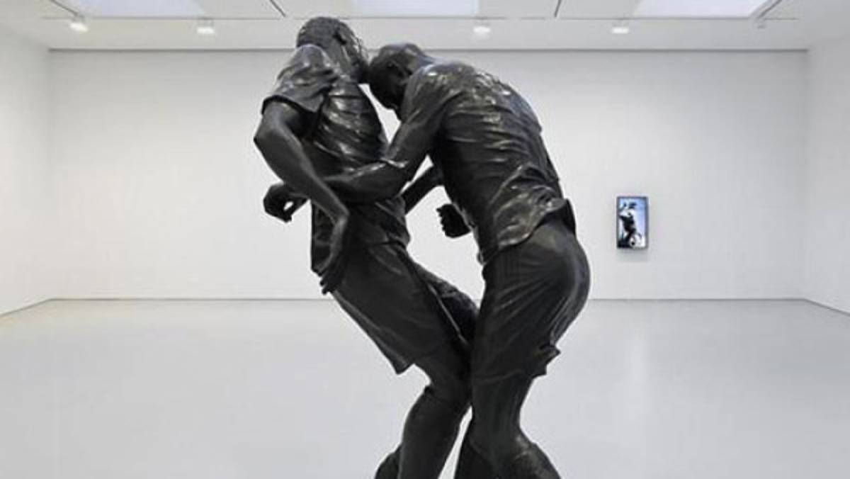 El cabezazo de Zidane salta al mundo del arte