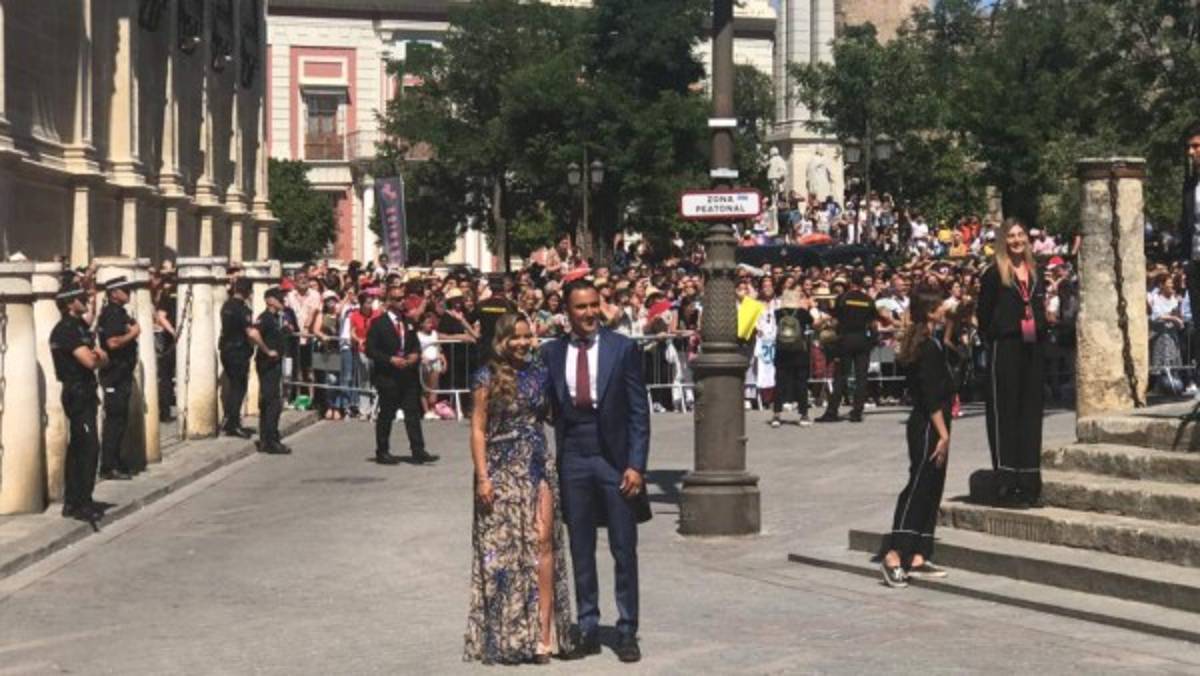 Con invitados de lujo: Las imágenes de la boda de Sergio Ramos y Pilar Rubio