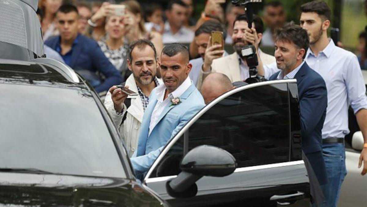 ¡IMPRESIONANTE! Así fue la espectacular y millonaria boda de Carlos Tévez