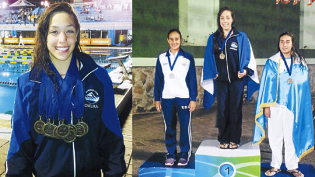Ana María Castellanos Fortín pone a soñar a la natación