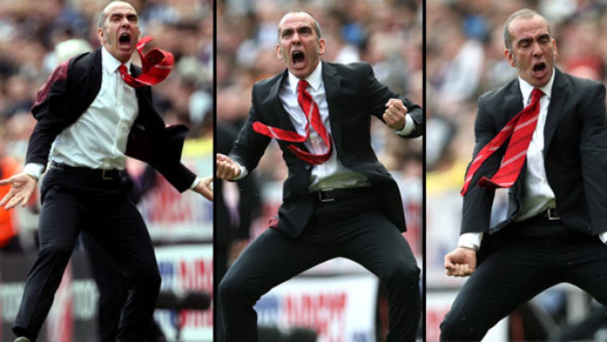 Paolo Di Canio enloqueció con los goles del Sunderland