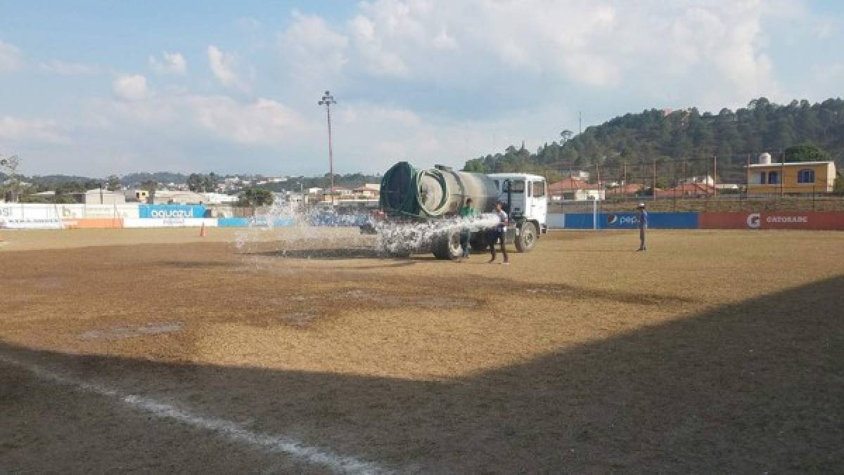 ¡Enorme Mejoría! Así luce el estadio Sergio Reyes de Santa Rosa de Copán