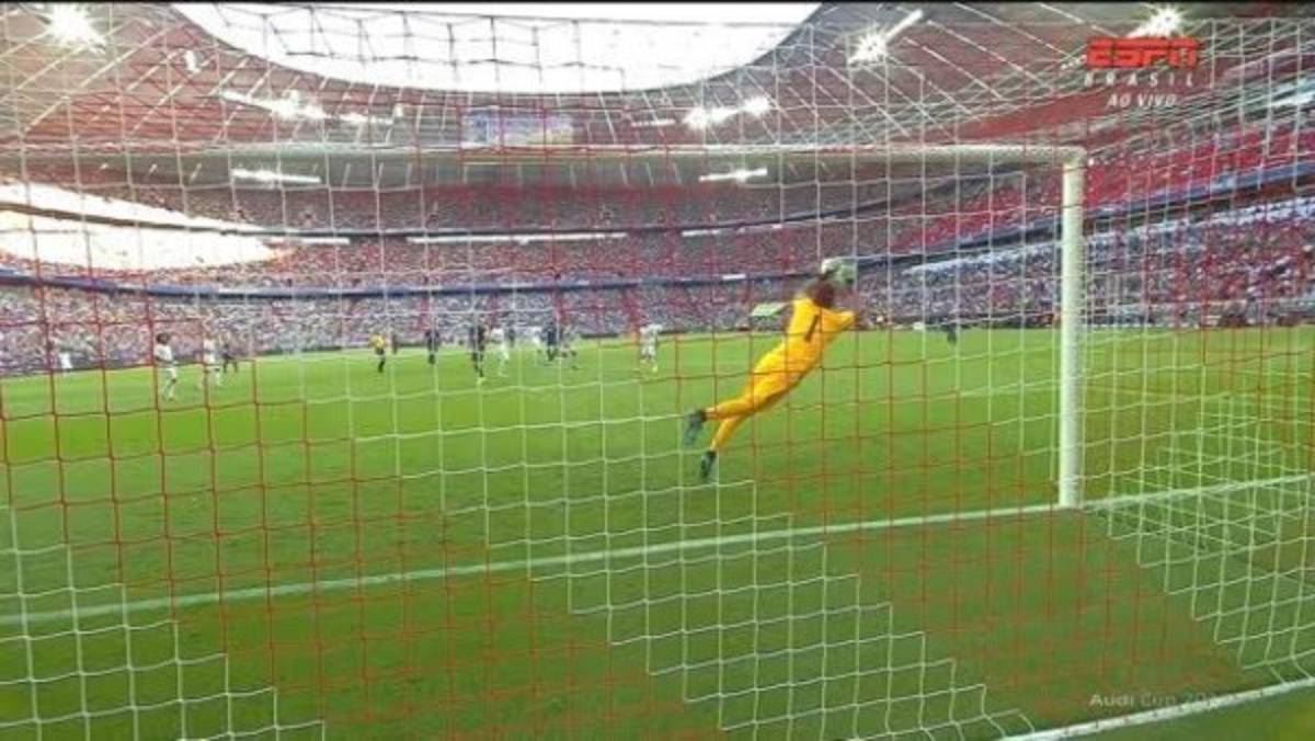 Fotos: Brutalidad de Keylor Navas en el Real Madrid-Tottenham disputado en Múnich