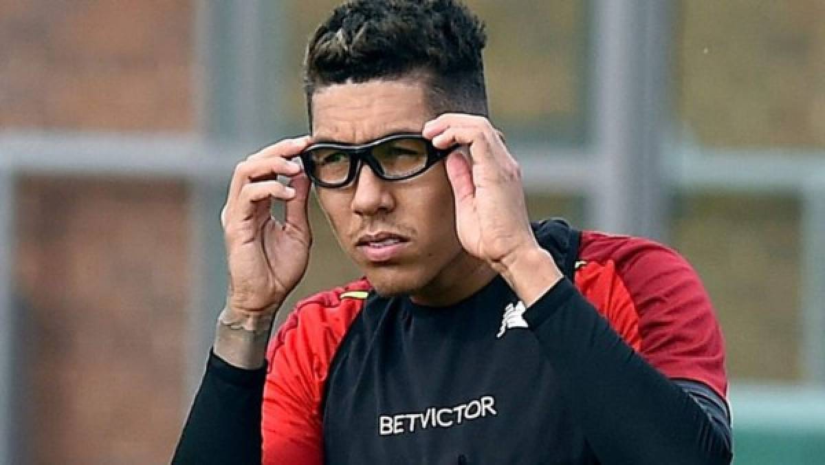 Curioso: Roberto Firmino entrena con anteojos al estilo Edgar Davids