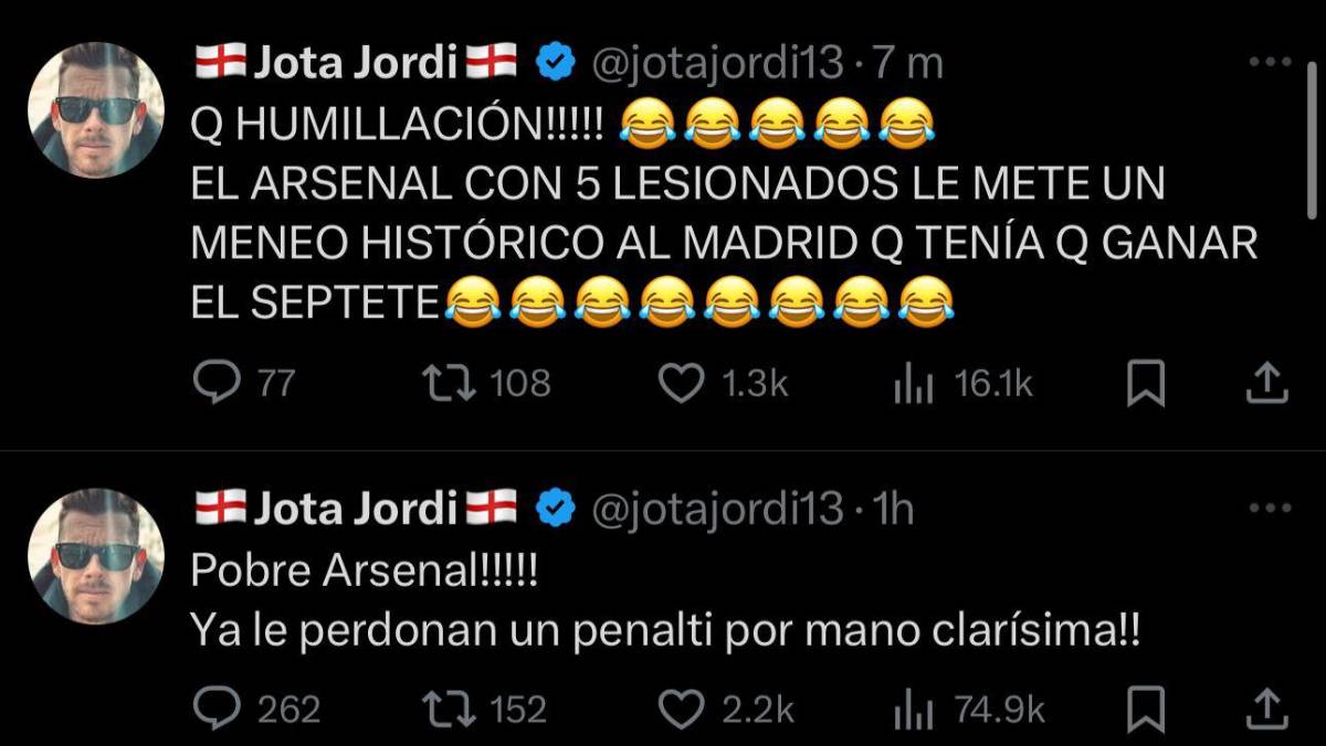 Desmantelaron a Ancelotti está eliminado fritos: así reacciona la prensa a la humillación del Arsenal ante Real Madrid