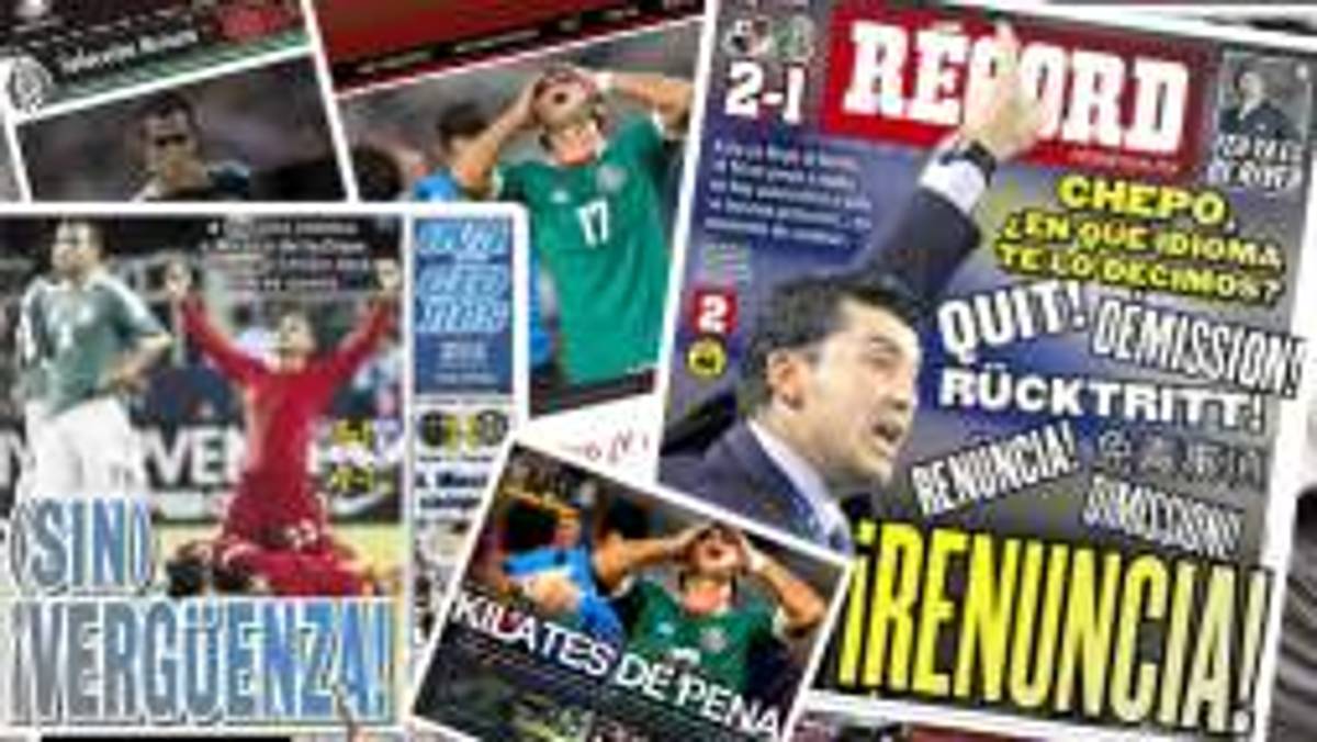 'Chepo, ¿en qué idioma? RENUNCIA”