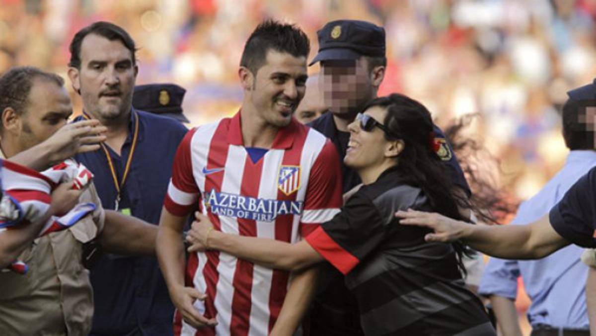 VIDEO: Villa provoca la locura en el Atlético de Madrid