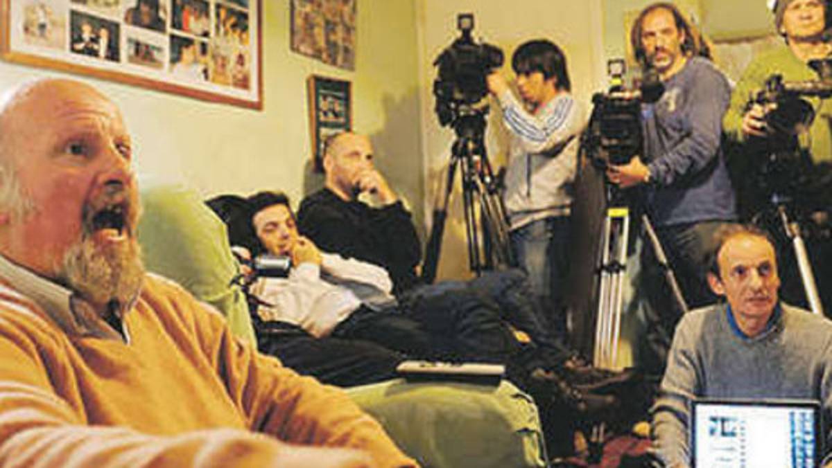 El Tano Pasman, el hincha de River apareció más tranquilo