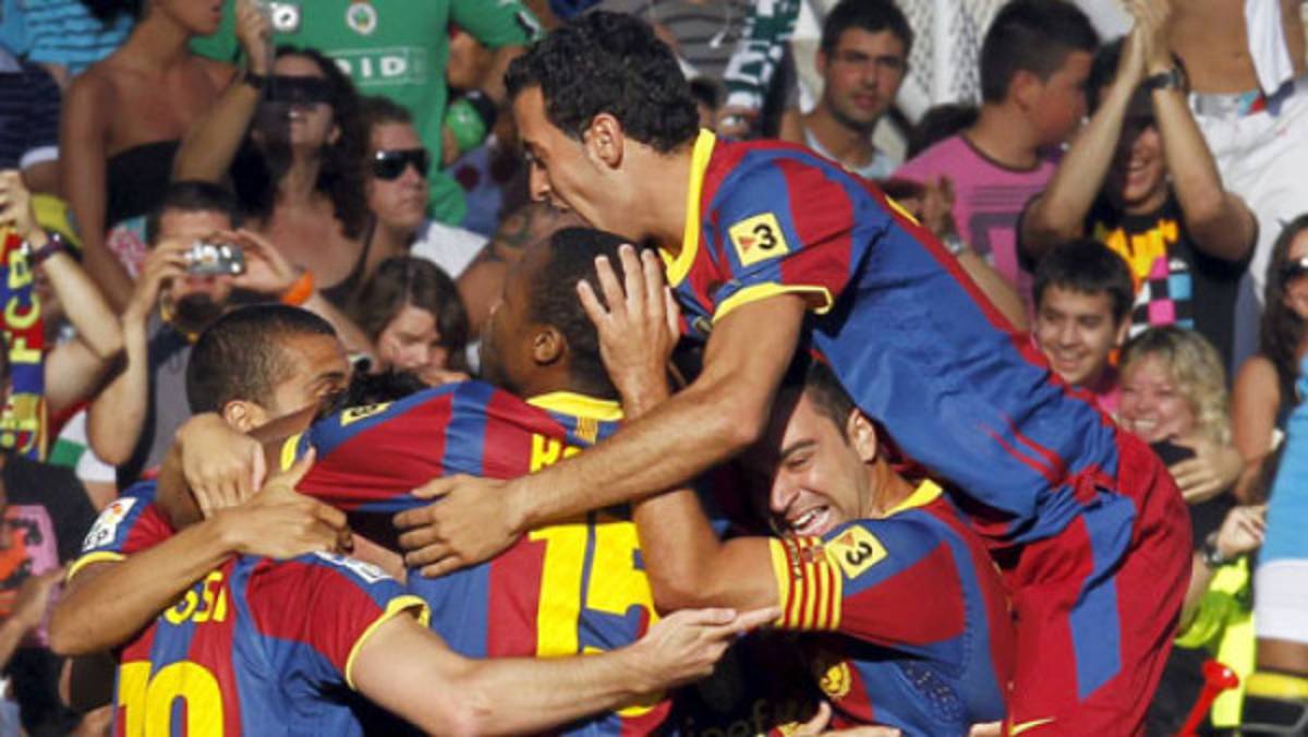 Barcelona comenzó la defensa del título