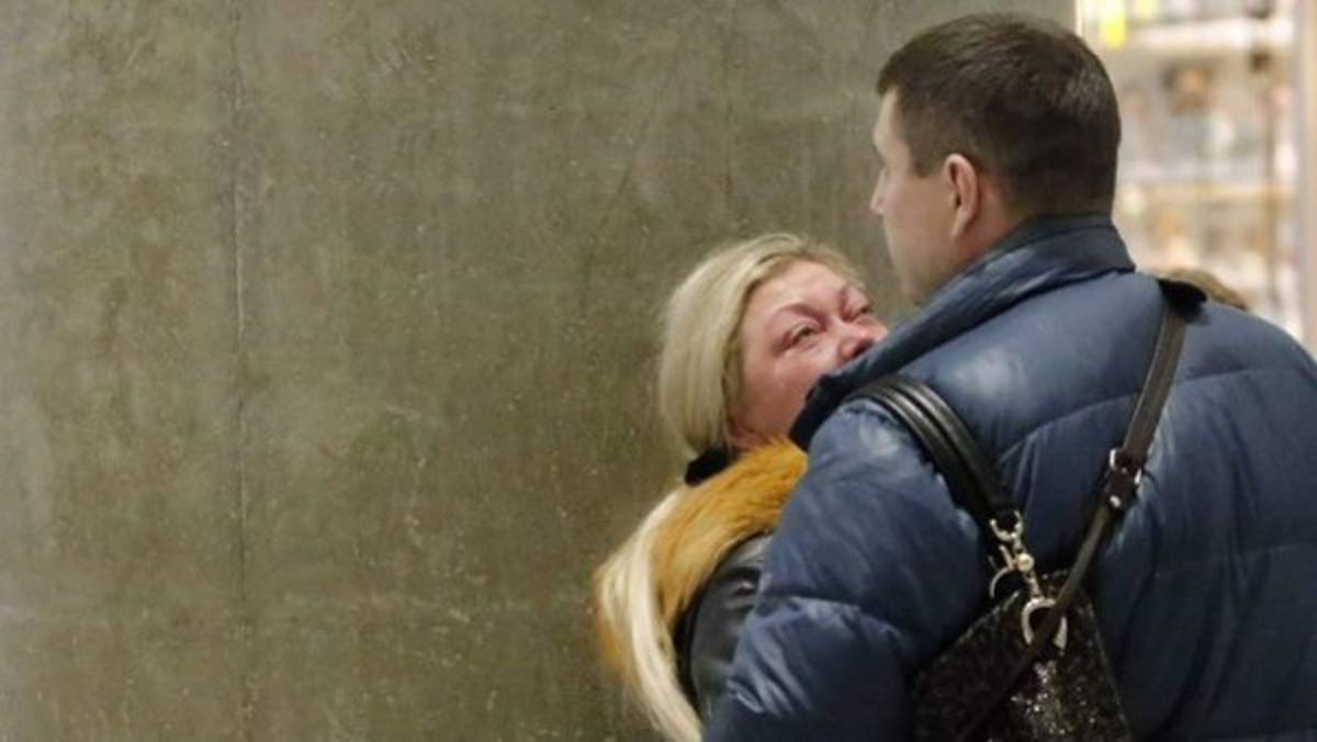 Imágenes dramáticas de los familiares de las víctimas del avión accidentado
