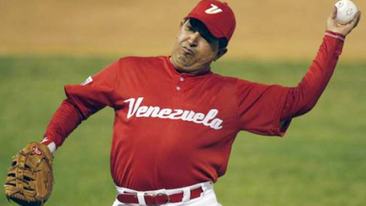 Hugo Chávez, el niño que quiso ser jugador de las Grandes Ligas