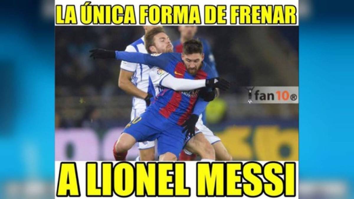 Los memes del sufrido triunfo del Barcelona sobre la Real Sociedad