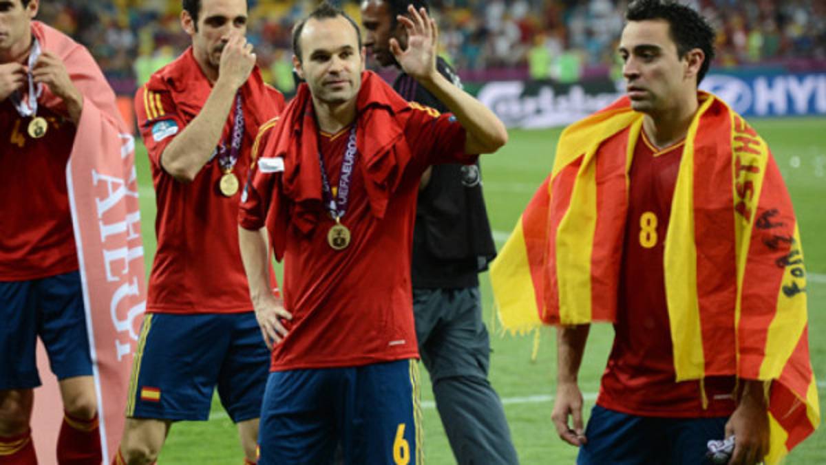 Iniesta, el mejor jugador de la Eurocopa