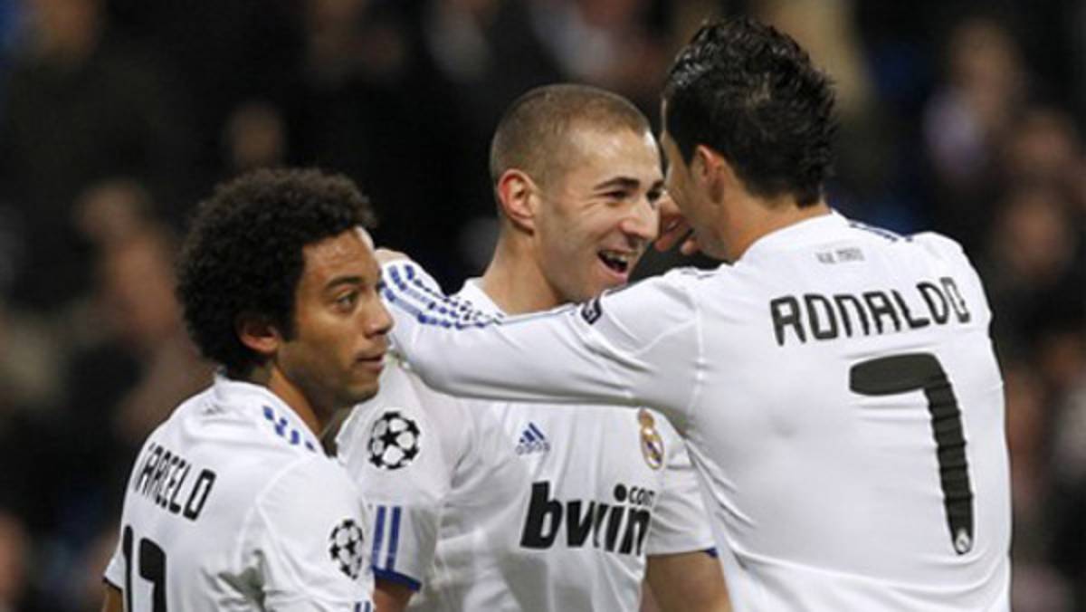 Benzema guió al Real Madrid a la goleada