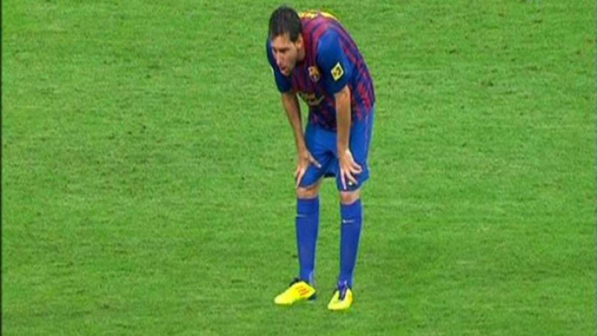 Messi vomitó antes de marcar su golazo