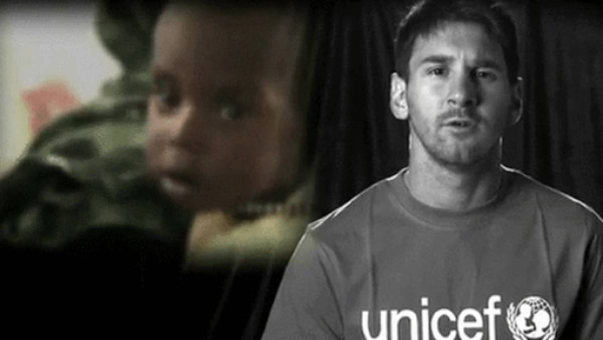 Messi invita a todos a acabar con la mortalidad infantil