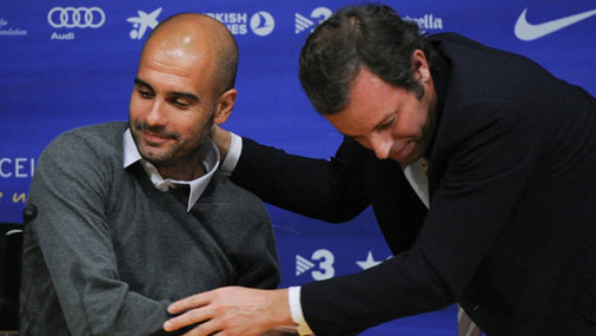 Sandro Rosell: 'Todo lo que dice Guardiola es falso, se deja intoxicar”