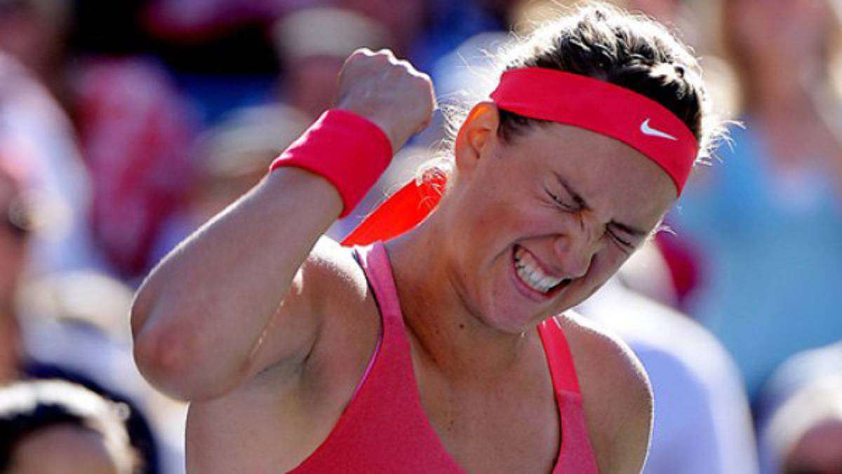 VIDEO: El cómico baile de Azarenka tras pasar a la final del US Open