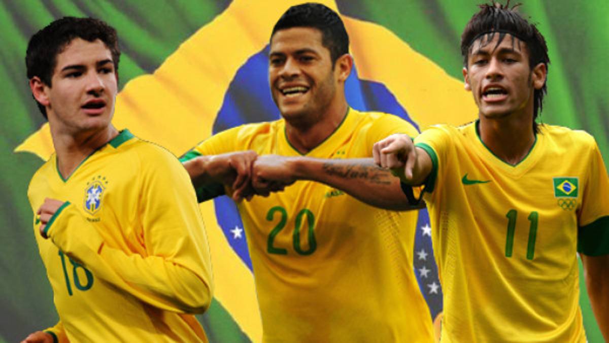 Pato, Hulk y Neymar atacarán a Honduras