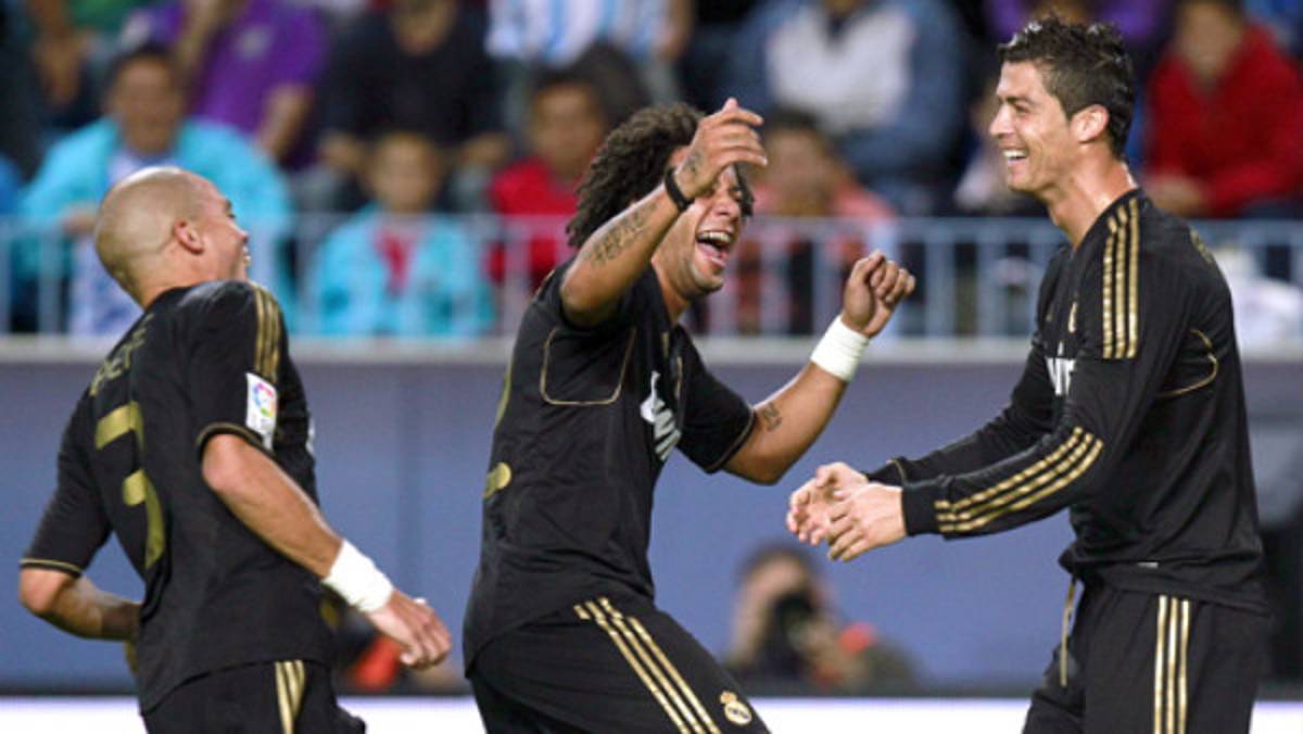 El baile de Cristiano Ronaldo y Marcelo