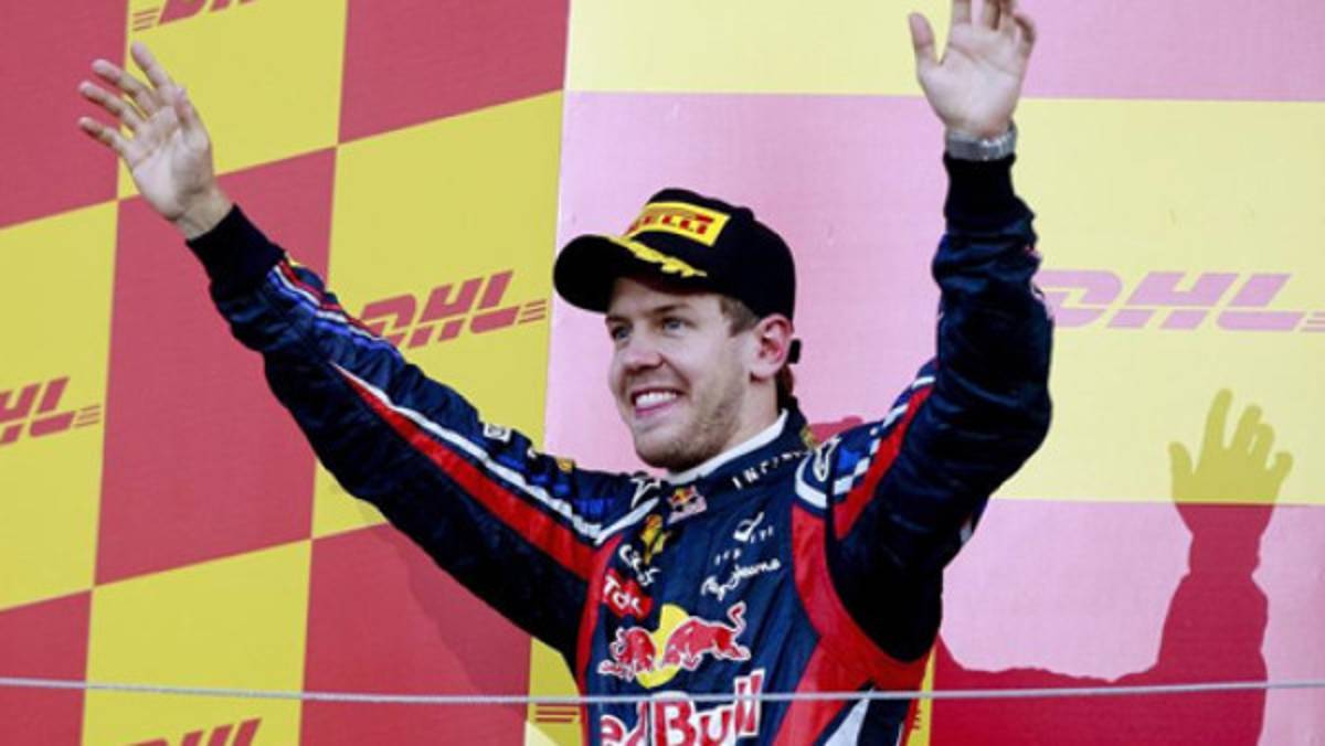 Sebastián Vettel es bicampeón del mundo de F1